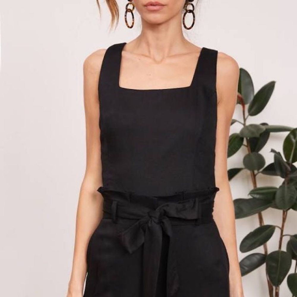 Lucy Paris Grace Top in Black